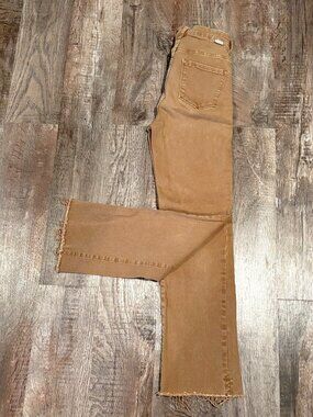 ✨ STUNNING TAN/MOCHA RISEN JEANS – SIZE 1/25 ✨